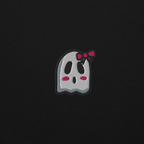 ghosts w/ bow sweatshirt