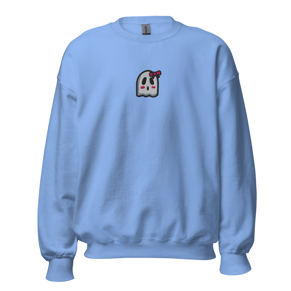ghosts w/ bow sweatshirt