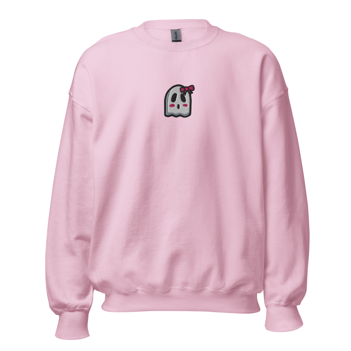 ghosts w/ bow sweatshirt