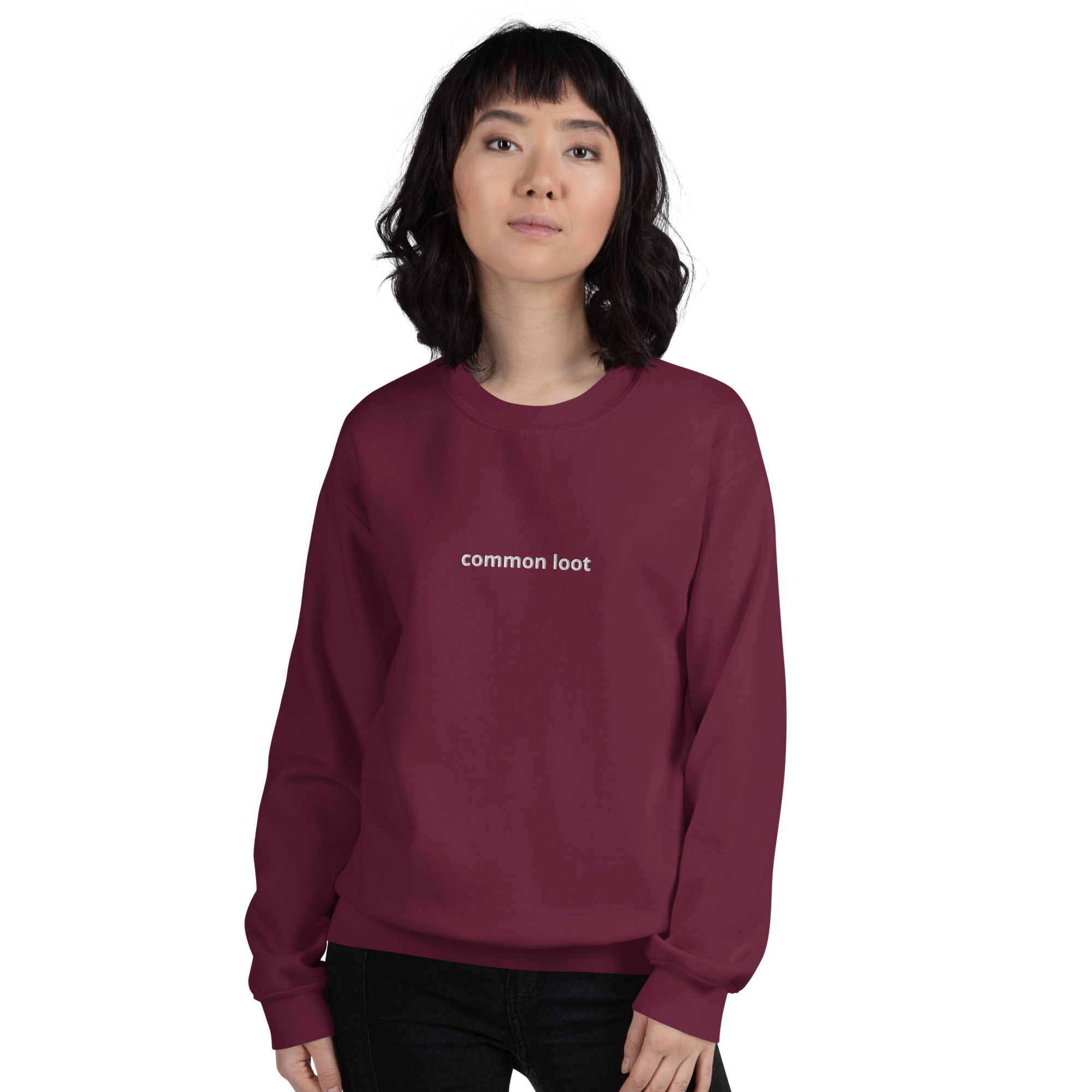 "common loot" sweatshirt