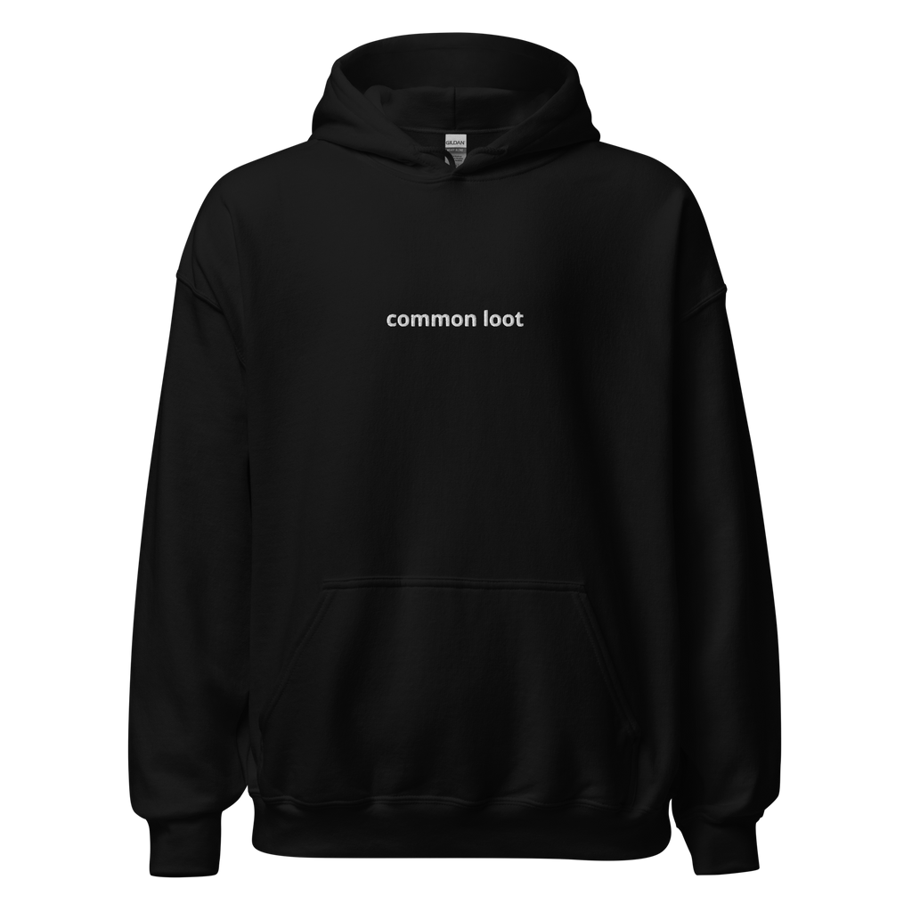 "common loot" hoodie