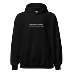 "no tactical advantage" hoodie