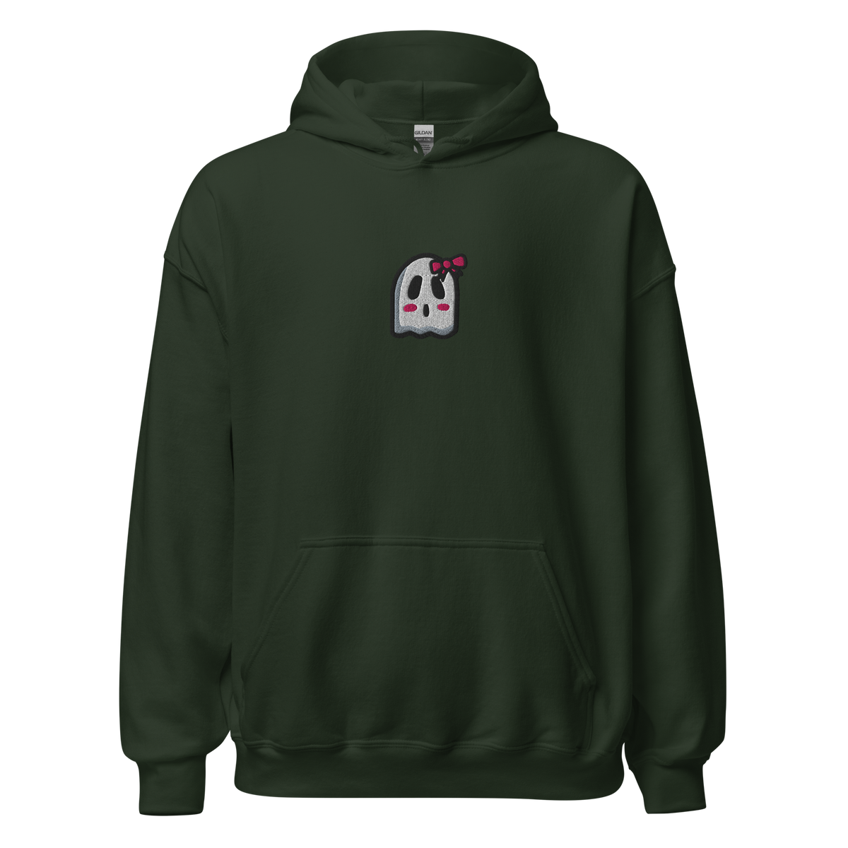ghosts w/ bow hoodie