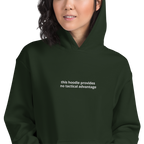 "no tactical advantage" hoodie