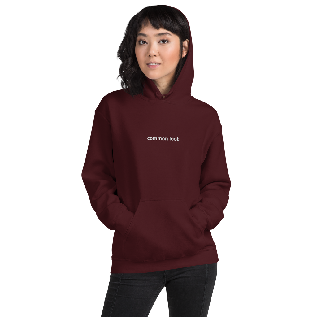 "common loot" hoodie